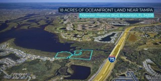 18 Riverfront Acres on Manatee River leading in to Tampa Bay